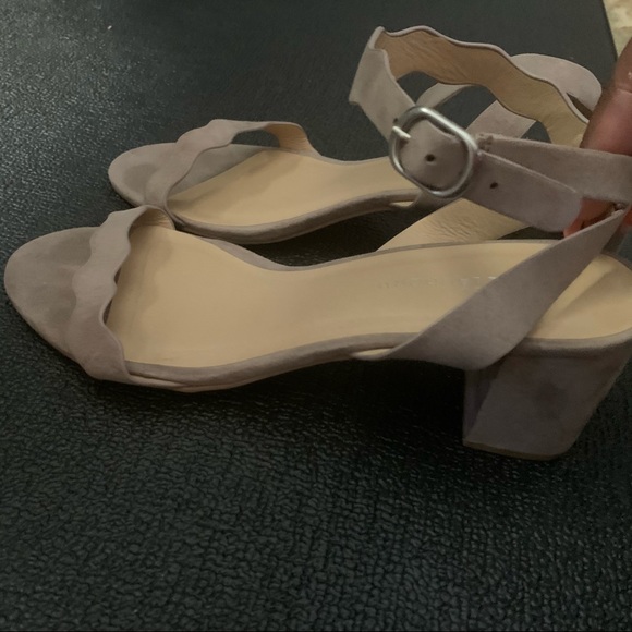 Lulus Taupe 3 Inch Heels - Cross Over - Used - Picture 5 of 8